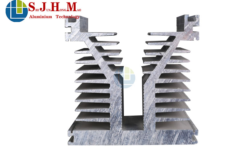 Dense Tooth Extruded Aluminum Radiator