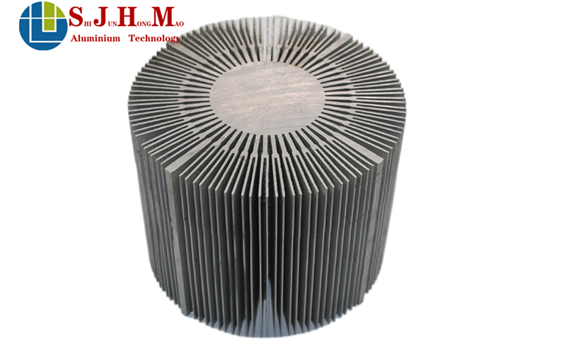 LED High Bay Light Radiator Aluminum Profile