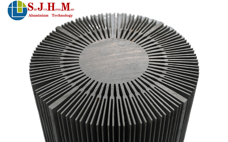 LED High Bay Light Radiator Aluminum Profile