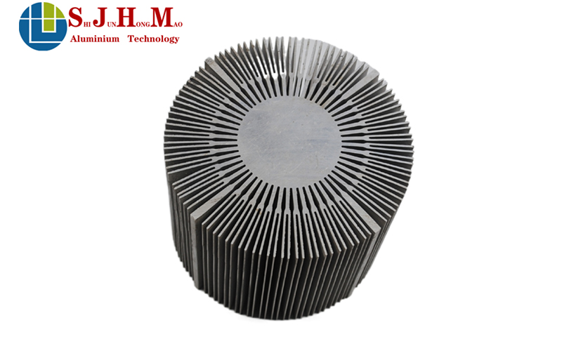 LED High Bay Light Radiator Aluminum Profile