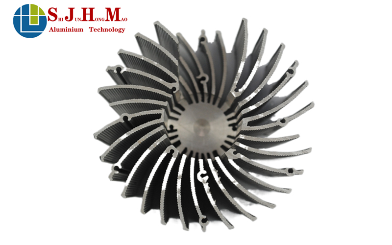 Custom Sunflower Radiator Aluminum Profile