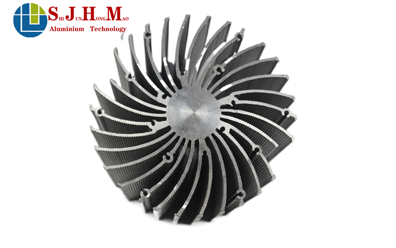 Custom Sunflower Radiator Aluminum Profile