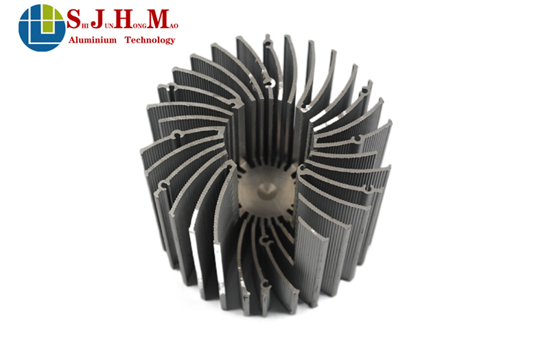Custom Sunflower Radiator Aluminum Profile