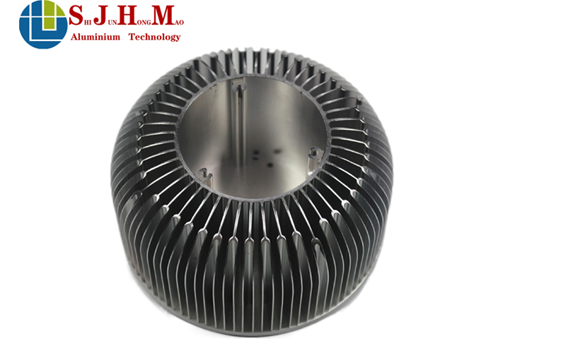 LED lighting aluminum alloy radiator