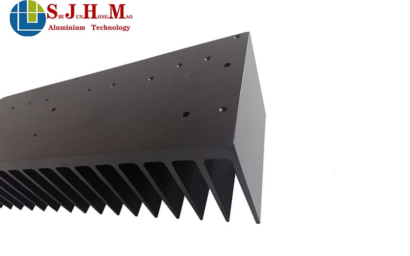 New Energy Automotive Charging Pile Aluminium Extrusion Profiles Heat Sink