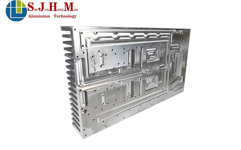 CNC Aluminum Parts For New Energy Automotive Heatsink