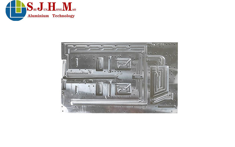 CNC Aluminum Parts For New Energy Automotive Heatsink