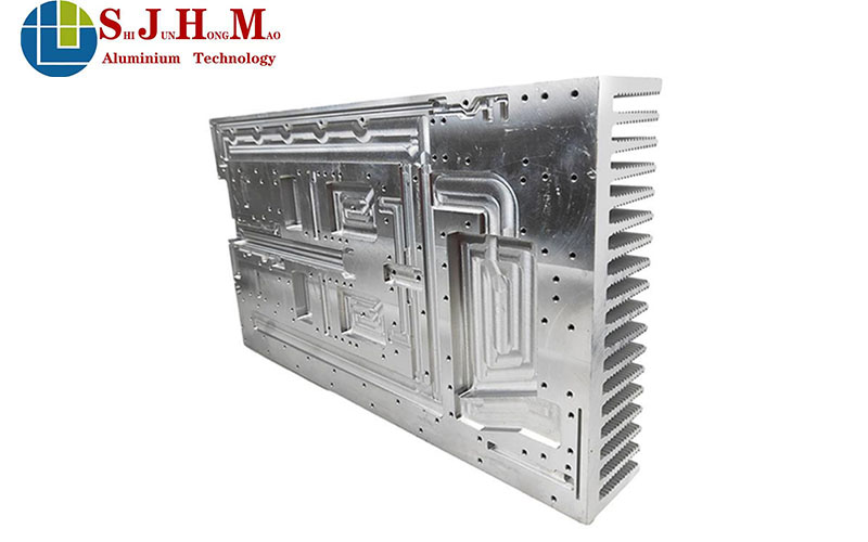 CNC Aluminum Parts For New Energy Automotive Heatsink