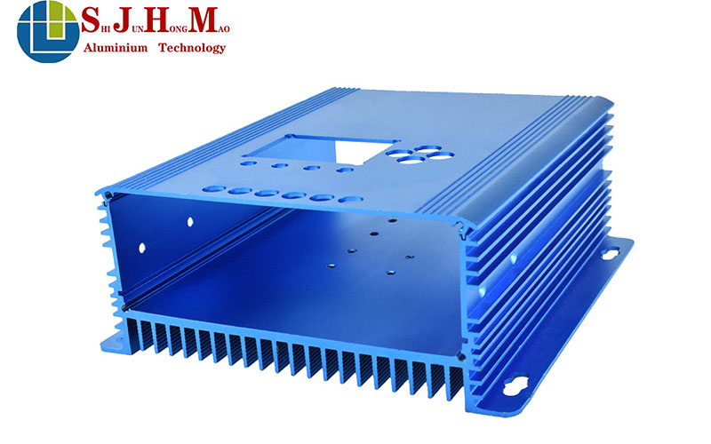 CNC Machining Custom Sized Power Supply Aluminum Enclosure