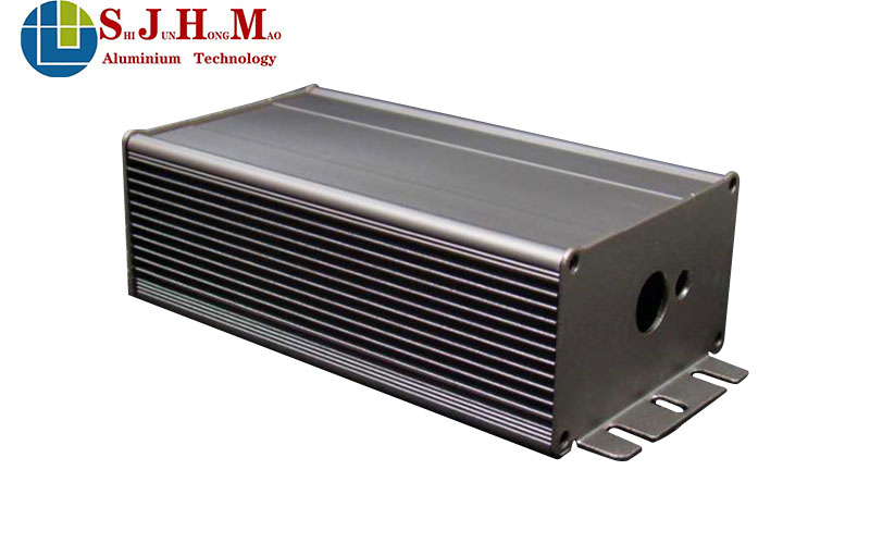 CNC Machining Custom Sized Power Amplifier Aluminum Enclosure