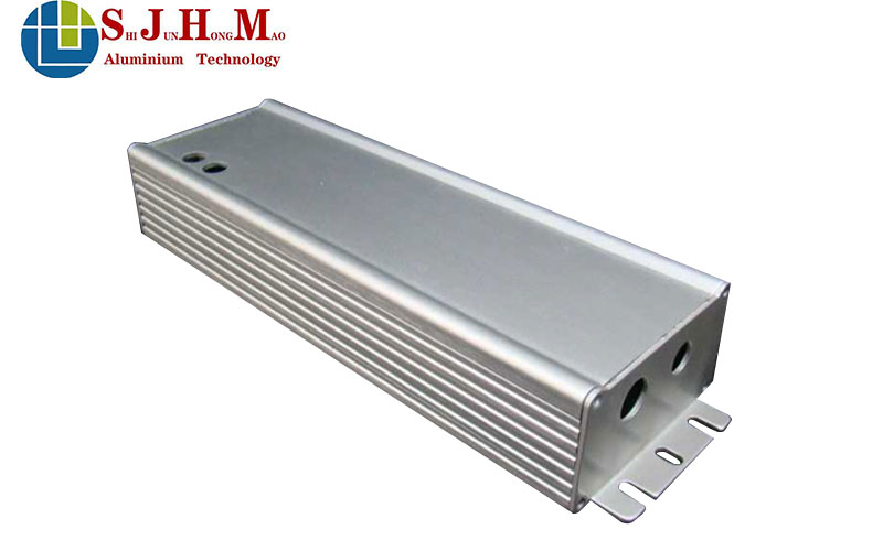 CNC Machining Custom Sized Power Amplifier Aluminum Enclosure