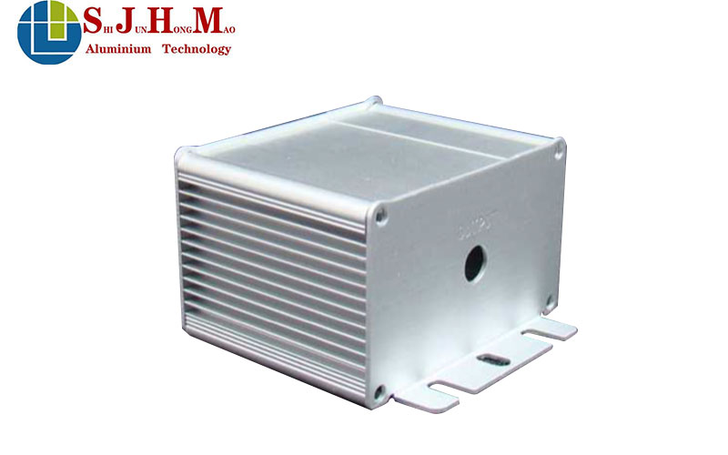 CNC Machining Custom Sized Power Amplifier Aluminum Enclosure