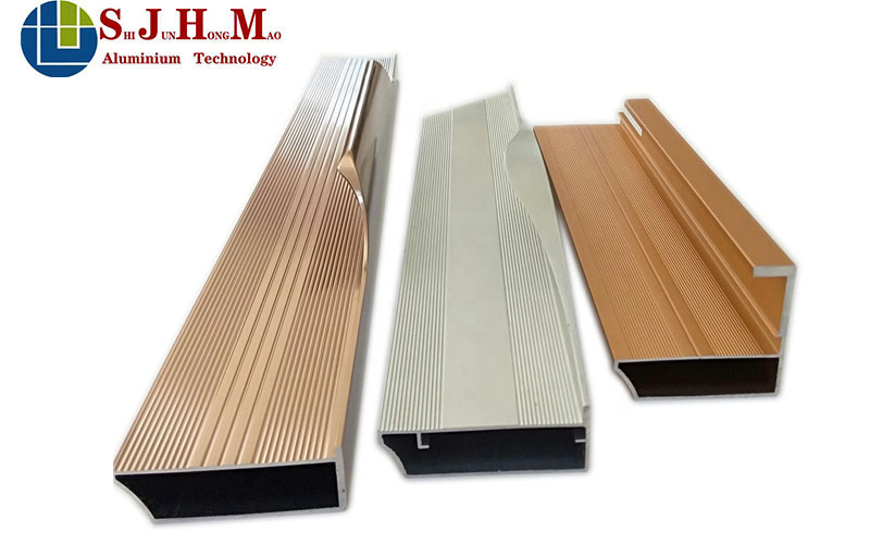 Aluminum Profile Frame With Handle For Kitchen Cabinet