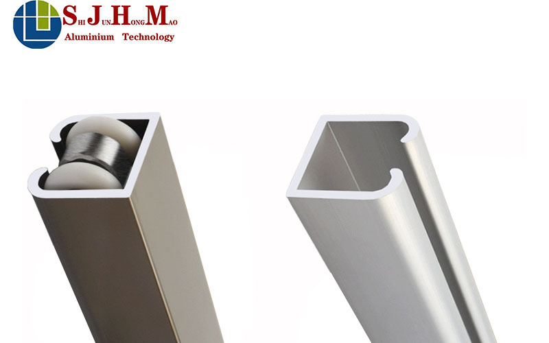 Wardrobe Guide Rail Aluminum Profile