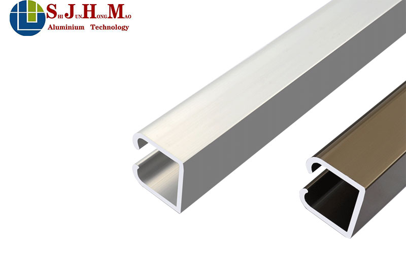 Wardrobe Guide Rail Aluminum Profile