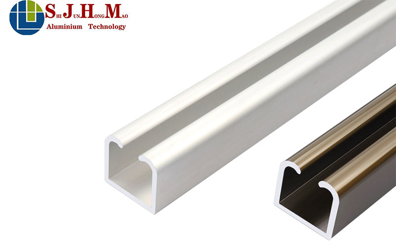 Wardrobe Guide Rail Aluminum Profile