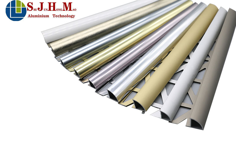 Aluminum Tile Trim For Corner Edge