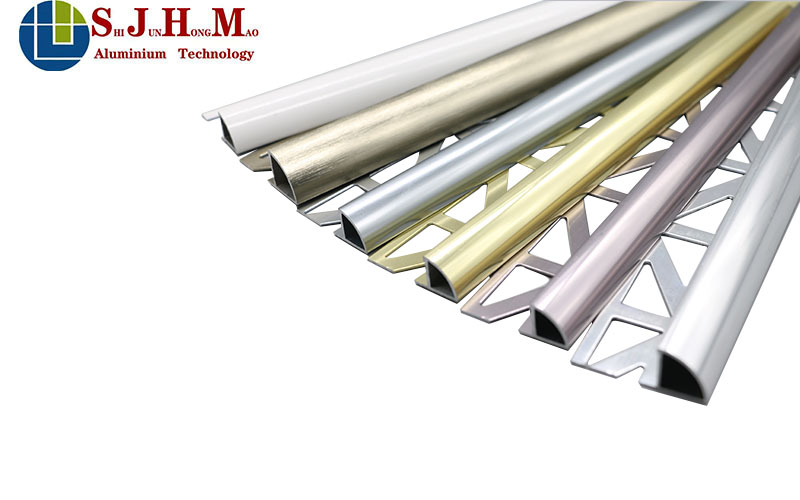 Aluminum Tile Trim For Corner Edge