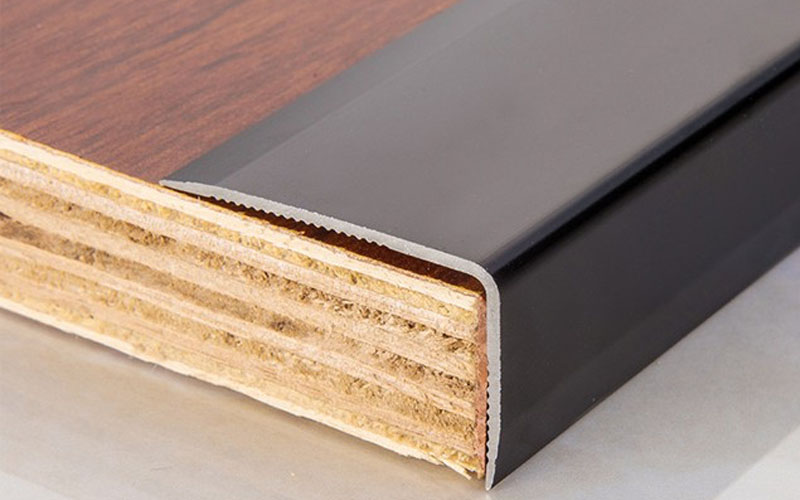 L Shaped Tile Trim Aluminum Profile