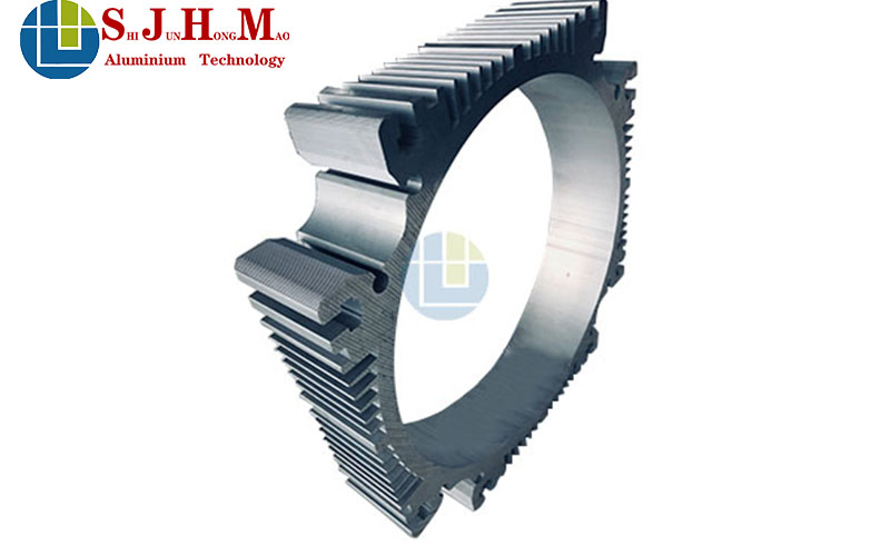 Aluminum Air Cooled Motor Housing