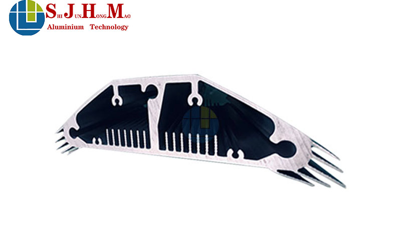 High Power Industrial Heatsink Aluminum Extrusion