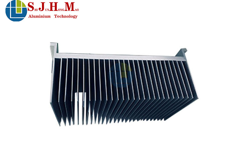 Aluminum profiles for inverter heat sinks for power