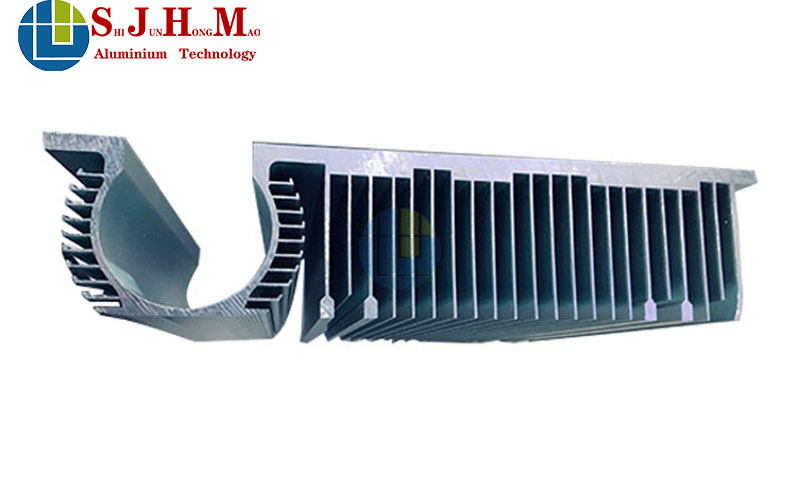 Custom Industrial Radiator Extruded Aluminium Profile