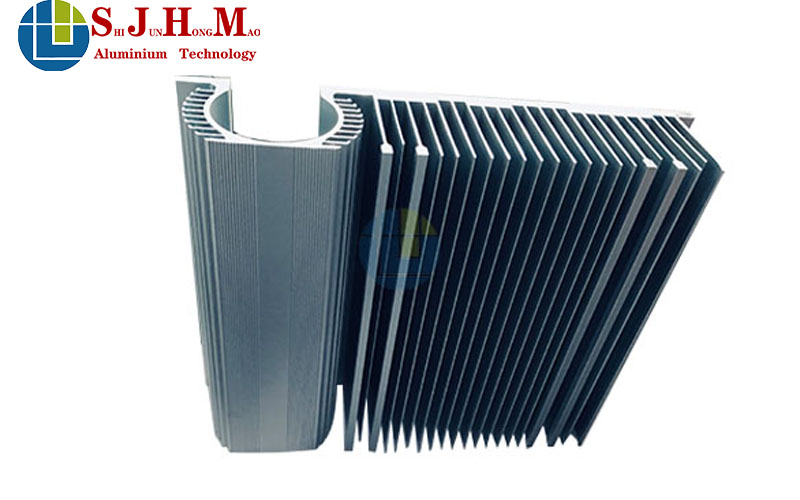 Custom Industrial Radiator Extruded Aluminium Profile