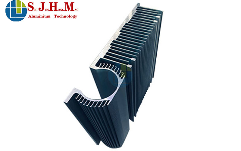 Custom Industrial Radiator Extruded Aluminium Profile