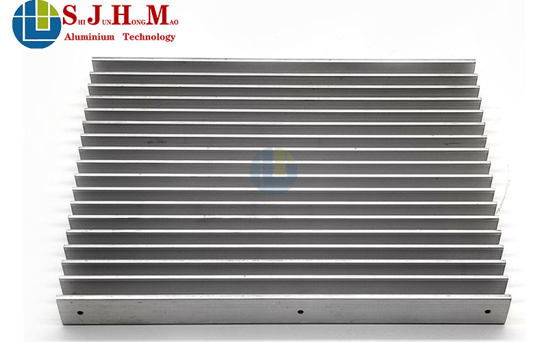 Photovoltaic inverter radiator aluminum profile